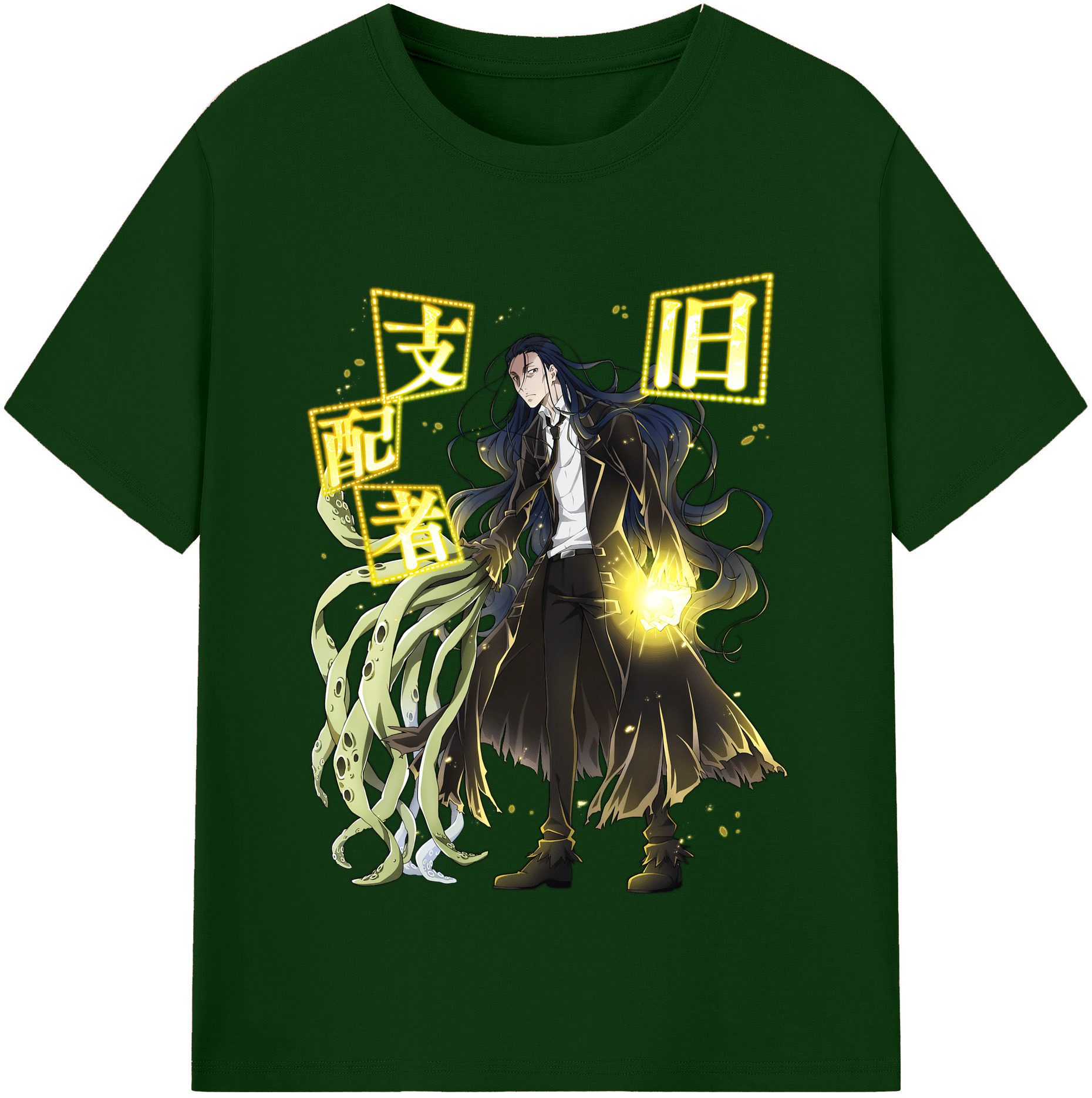 （画像用） 文豪ストレイドッグス Bungo Stray Dogs 綿100％半袖Tシャツ（フロントプリント）